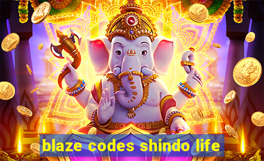 blaze codes shindo life